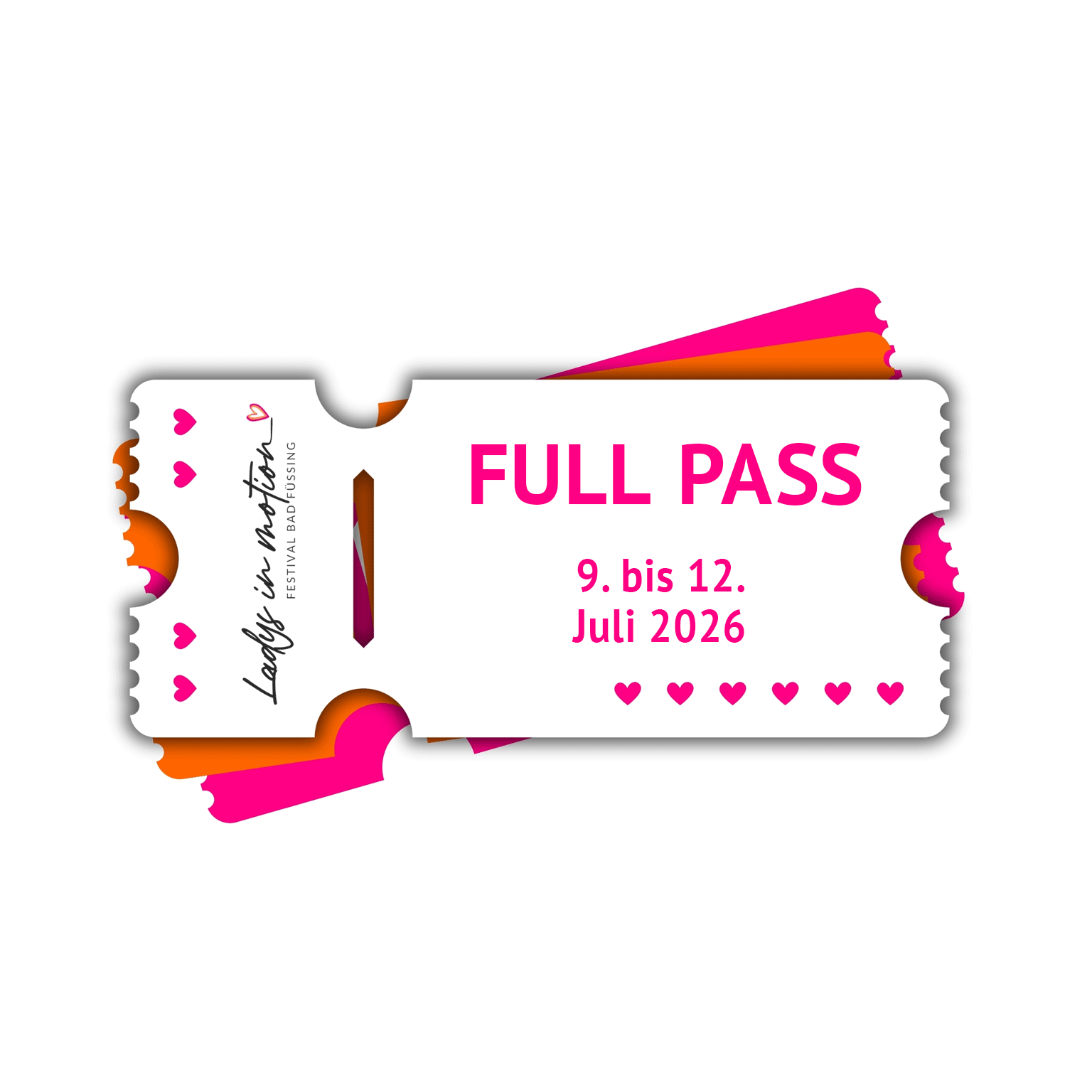 Frühbucher Ticket - Full Pass - Ladys in motion Festival