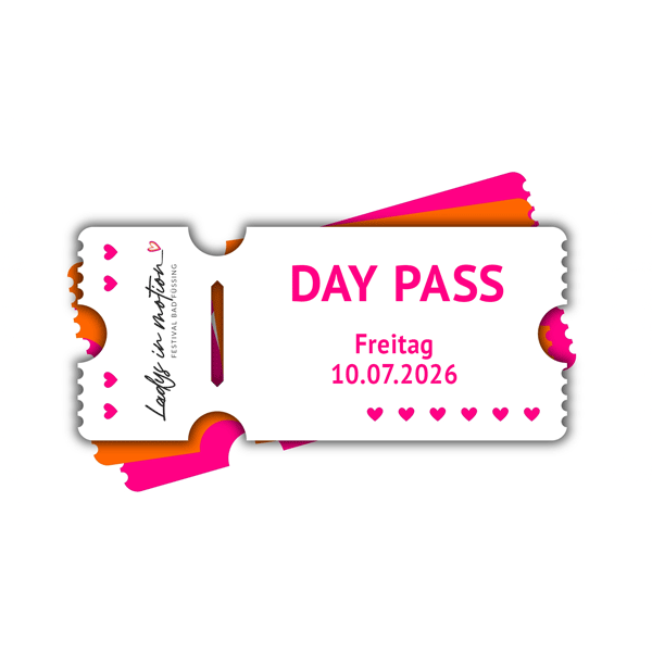 Day Pass – Ladys in motion Festival Ticket (Fr)