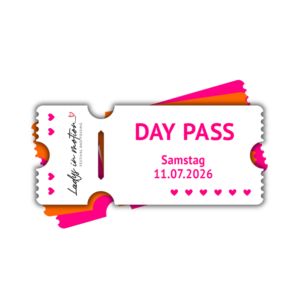 Day Pass – Ladys in motion Festival Ticket (Sa)